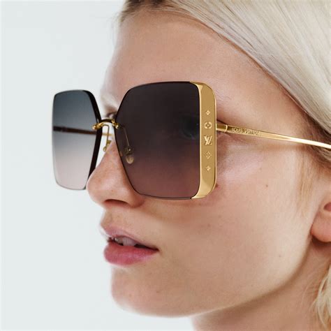 occhiali lv donna|LV Moon Metal Square Sunglasses S00 .